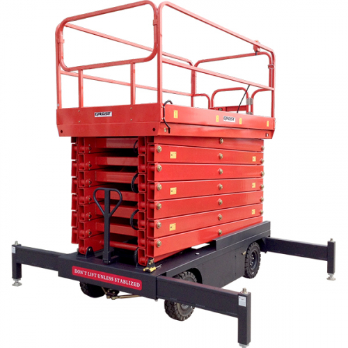 Ножничный подъемник с электроподъемом и аккумулятором GROST Tower 0.5-7 (DC/AC) по доступной цене в Воткинске. Не теряйте времени и заказывайте у нас прямо сейчас! Надежное качество и выгодные условия ждут вас.