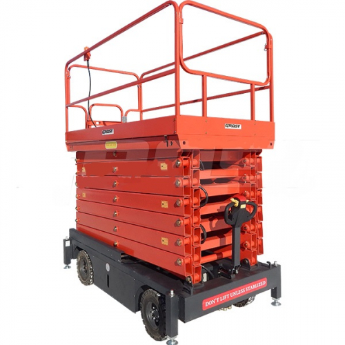 Самоходный подъёмник ножничного типа GROST Tower 0.5-9 по доступной цене в Воткинске. Не теряйте времени и заказывайте у нас прямо сейчас! Надежное качество и выгодные условия ждут вас.